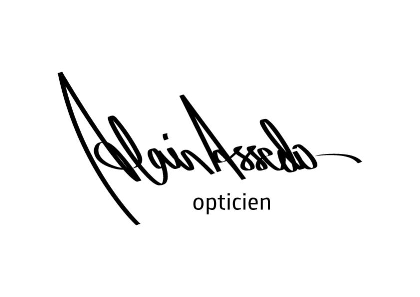 Alain Assedo Opticien Logo Design