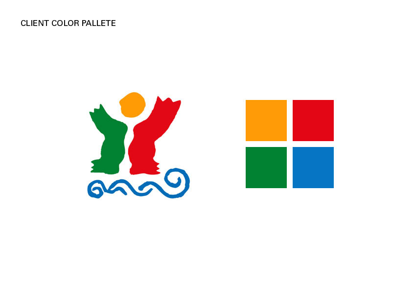 Portugal Express restaurant logo design colors