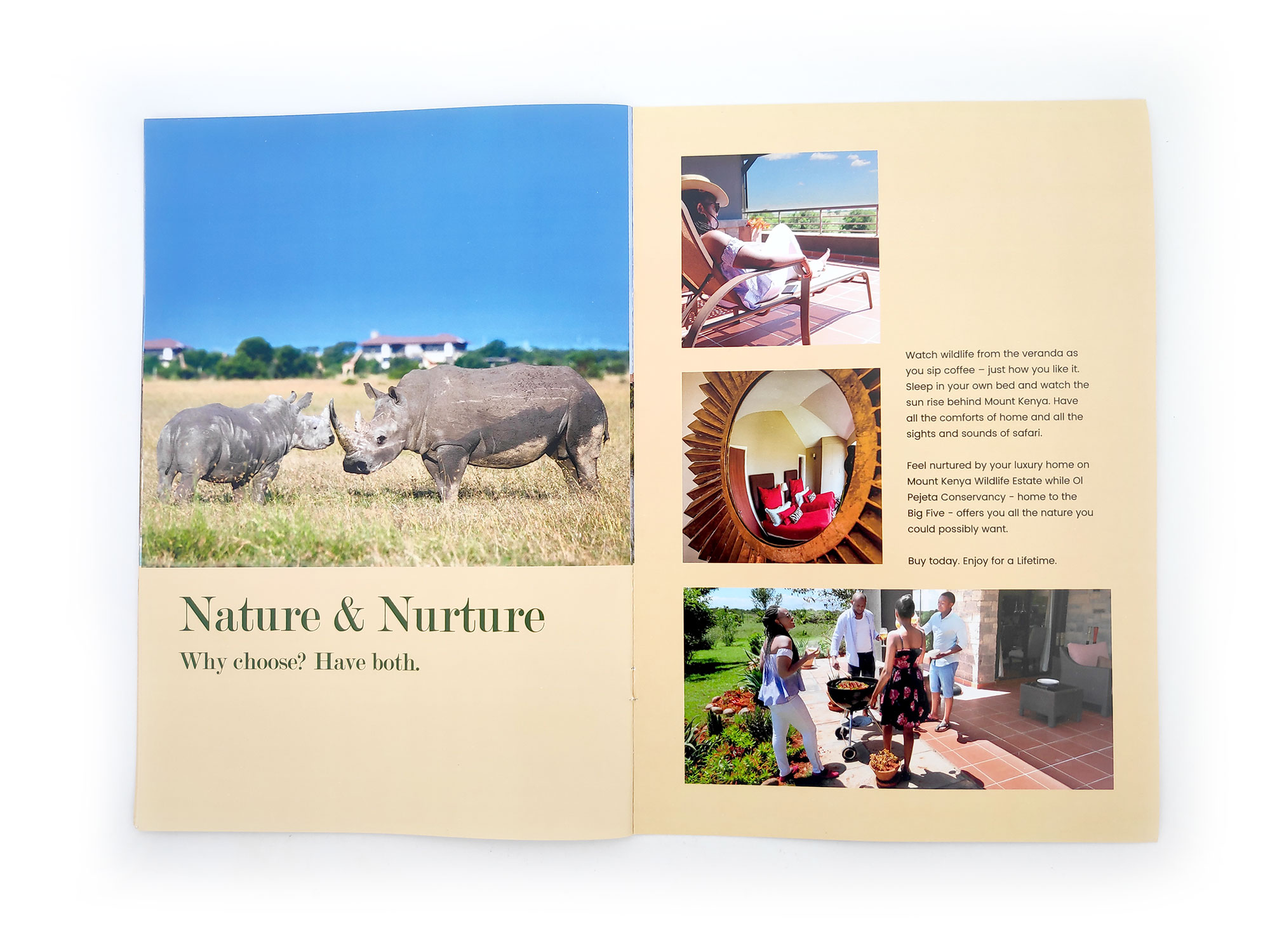 Mount Kenya Wildlife Estate Company Profile Design page 7