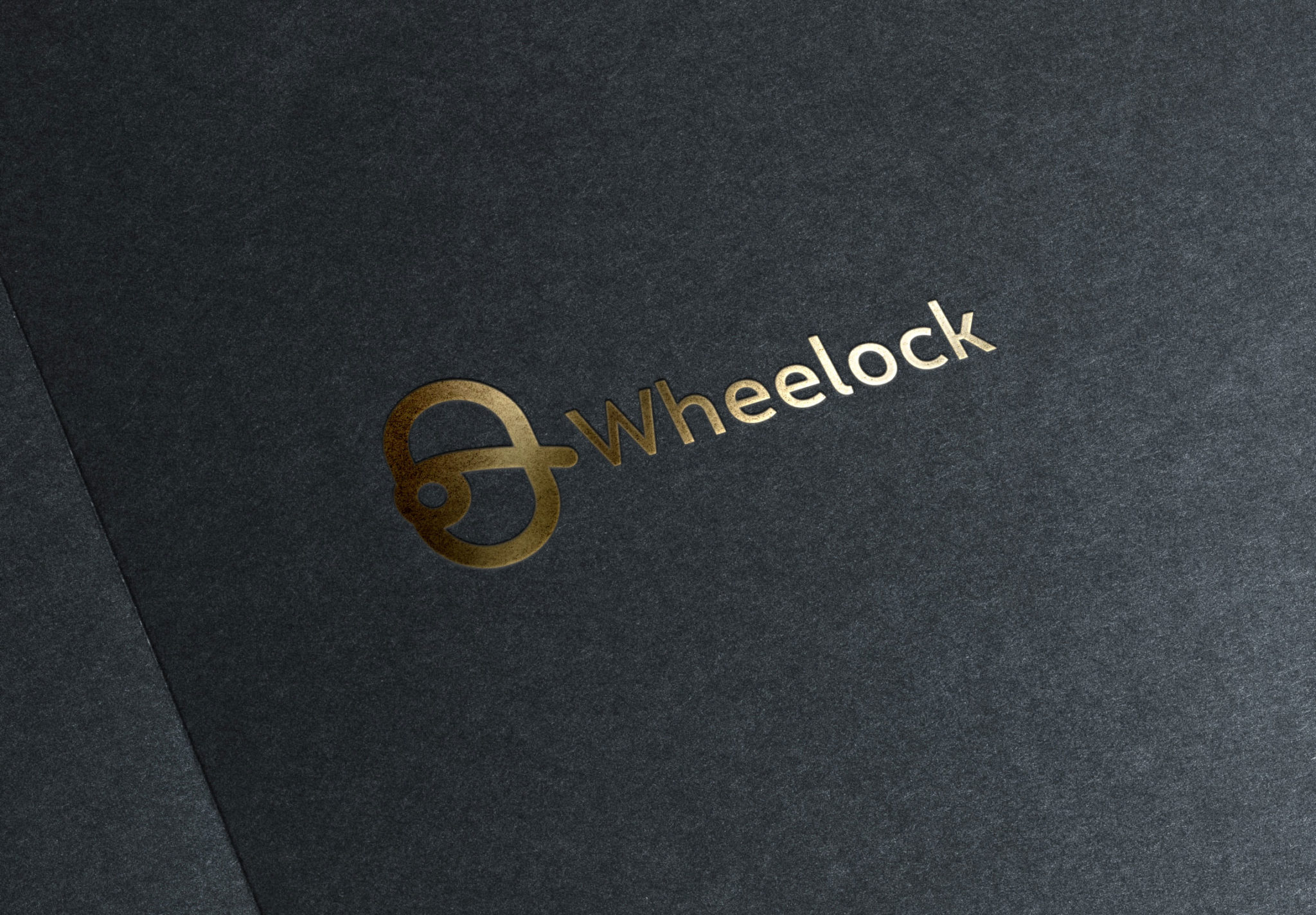 Logo design for Wheelock GmbH golden